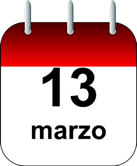 13 de marzo.